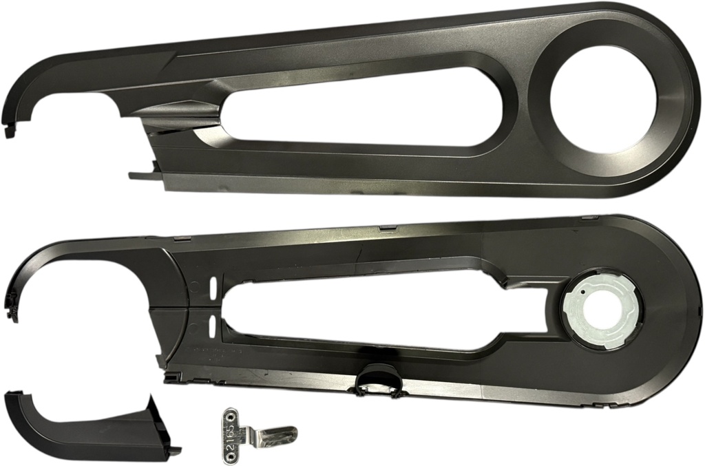 BAKFIETS.NL Kettenkasten Finura matt-schwarz ENVIOLO/Nuvinci 38T E6000