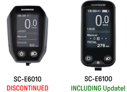 [OG-144664] SHIMANO Display Upgrade-Kit SC-E6000 -> SC-E6100